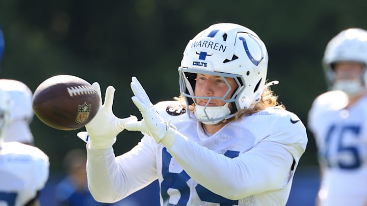 Tyler Warren is already opening up eyes in Colts camp