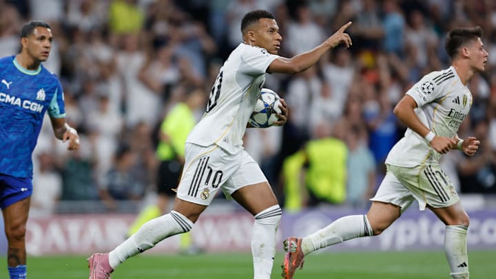 TOPSHOT-FBL-EUR-C1-REAL MADRID-MARSEILLE