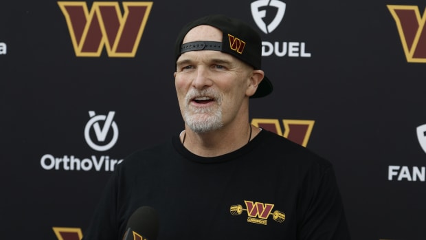 Washington Commanders coach Dan Quinn