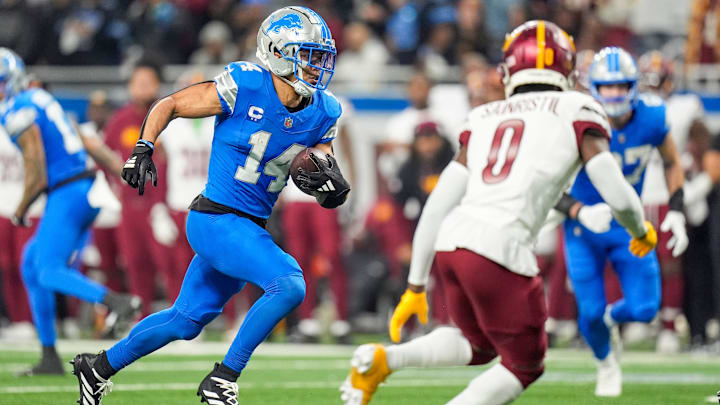 The Lions fell to a 12-win Commanders team in last year’s NFL playoffs.