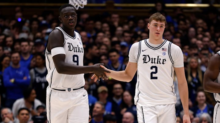 Khaman Maluach, Cooper Flagg, Duke Blue Devils