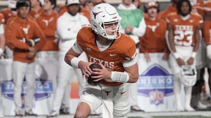 Arch Manning sits behind Quinn Ewers at Texas ahead of the 2024 football season, and it's the best place he can be.