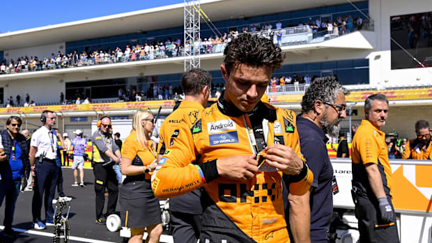 Formula 1 Team driver Lando Norris (4) of Team Great Britain before the start of the 2024 Formula One US Grand Prix