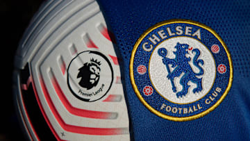 The Official Nike Premier League Match Ball with the Chelsea Badge