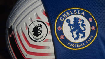 The Official Nike Premier League Match Ball with the Chelsea Badge