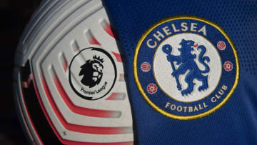 The Official Nike Premier League Match Ball with the Chelsea Badge