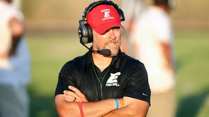 Rich Hargitt and the Emmett Huskies are annual playoff contenders in Idaho high school football. Rich Hargitt and the Emmett Huskies are annual playoff contenders in Idaho high school football.