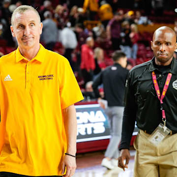 Arizona State Sun Devils head coach Bobby Hurley.