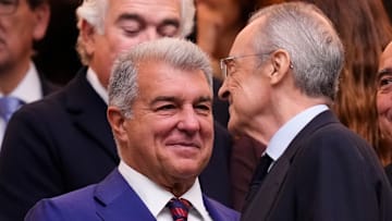 Joan Laporta, Florentino Perez - FC Barcelone / Real Madrid