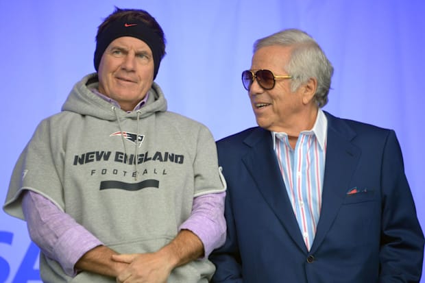 Bill Belichick and Robert Kraft