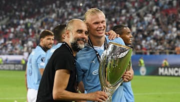 Manchester City FC v Sevilla FC - UEFA Super Cup 2023