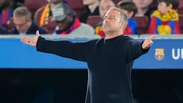 Hansi Flick ärgerte sich über den VAR Hansi Flick ärgerte sich über den VAR