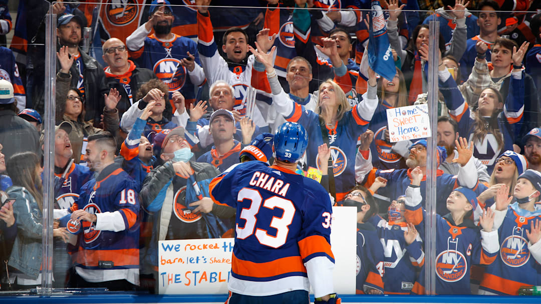 Calgary Flames v New York Islanders Calgary Flames v New York Islanders