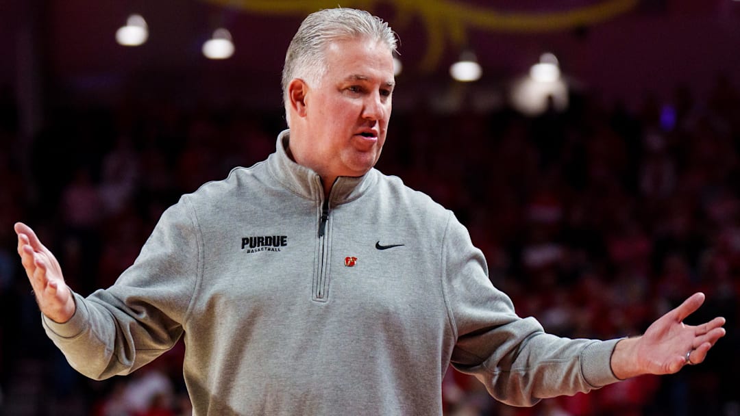 Purdue Boilermakers head coach Matt Painter