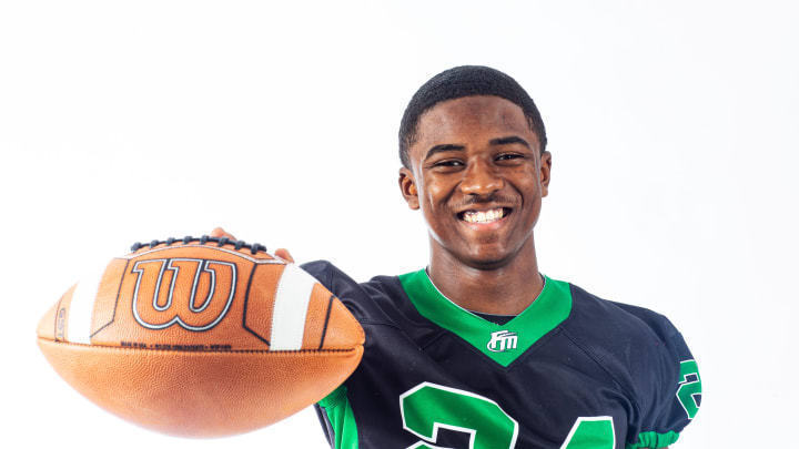 Madrid Tucker, Fort Myers High School, is an All-Area finalist for Football offense.