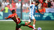 L'Argentine de Santiago Hezze affrontait le Maroc de Soufiane Rahimi aux Jeux Olympiques