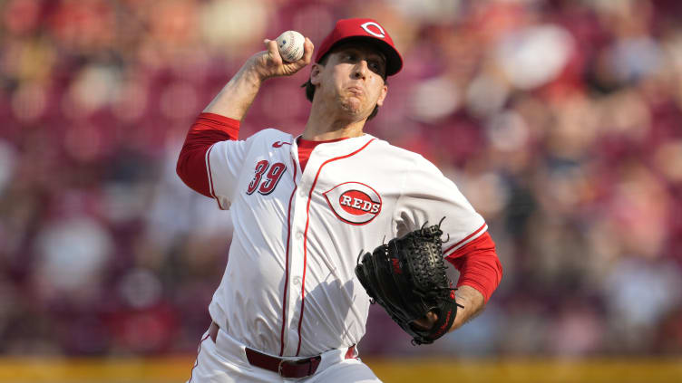 Cincinnati Reds pitcher Lucas Sims