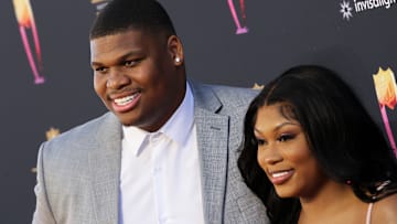 Quinnen Williams and Maranda Williams