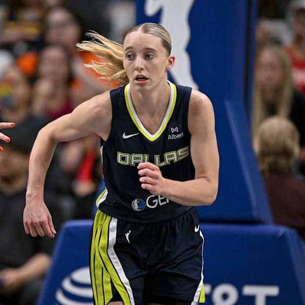 Dallas Wings guard Paige Bueckers 