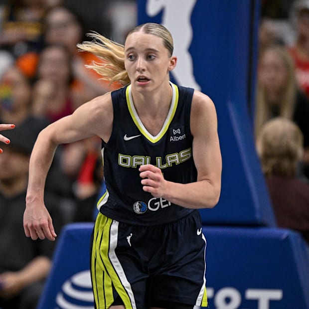 Dallas Wings guard Paige Bueckers 