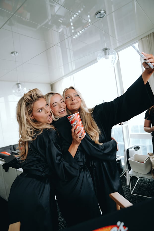 Brooks Nader, Olivia Dunne and Camille Kostek