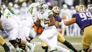 Royce Freeman is Oregon's all-time leading rusher with 5.621 yards and 60 touchdowns. Out of the league since 2023, he's trying to make a comeback in the NFL.
