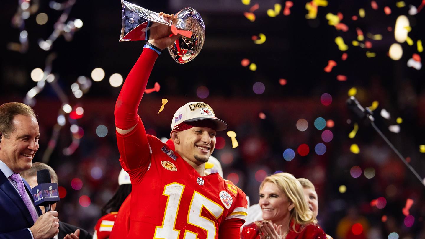 Mahomes celebration