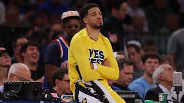 Indiana Pacers guard Tyrese Haliburton (0)