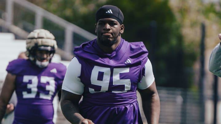 Armon Parker was injured early on in spring practice for the Huskies. 