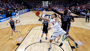Wisconsin Badgers guard John Tonje (9)