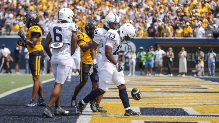 Penn State Nittany Lions running back Kaytron Allen (13)