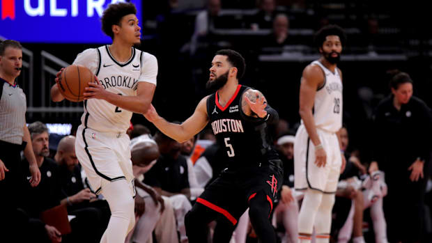Brooklyn Nets forward Cameron Johnsonn