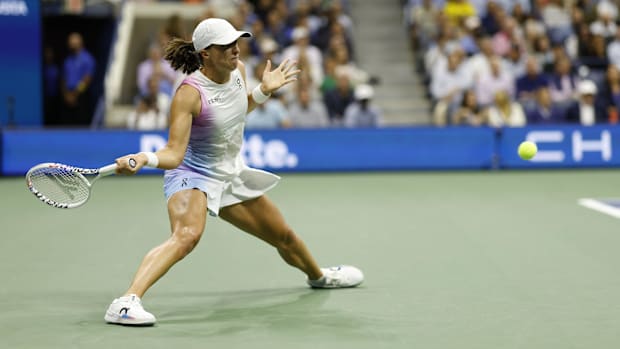 Świątek hasn't had much success at majors outside of the French Open, which she has won three years in a row.