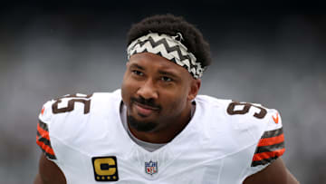 Cleveland Browns defensive end Myles Garrett