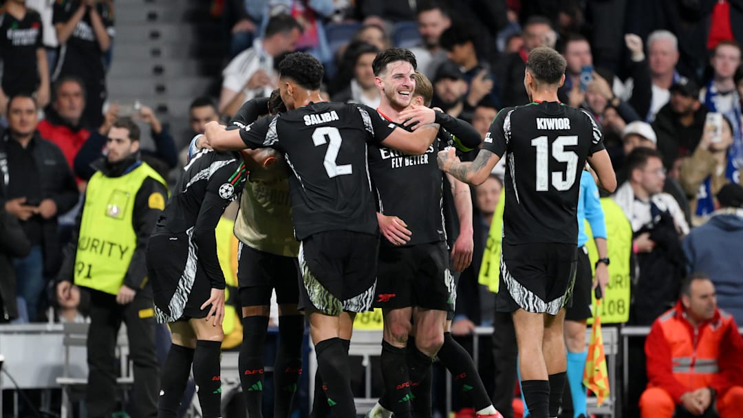 Real Madrid C.F. v Arsenal FC - UEFA Champions League 2024/25 Quarter Final Second Leg