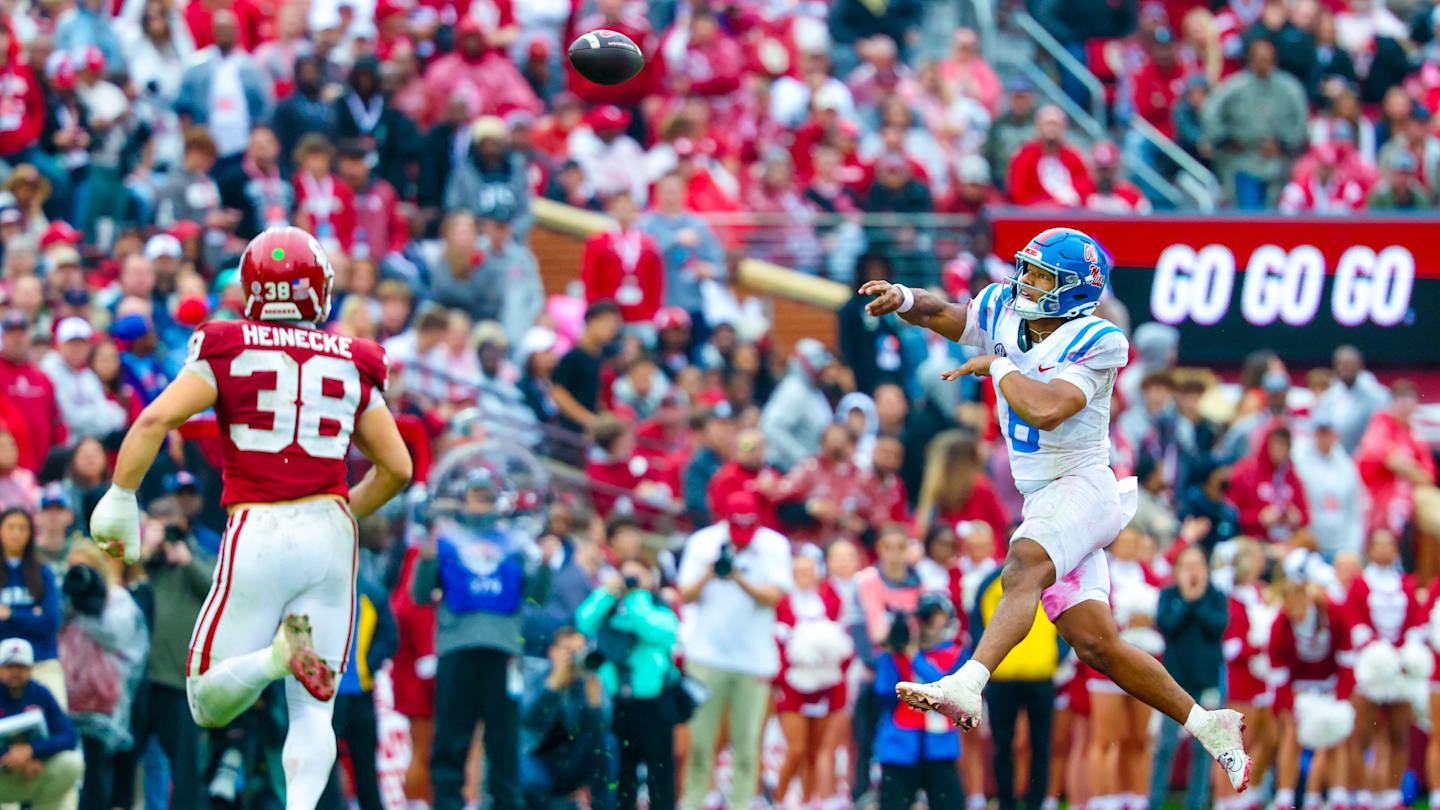 How Ole Miss's Win at Oklahoma Impacts Both Teams' College Football Playoff Chances