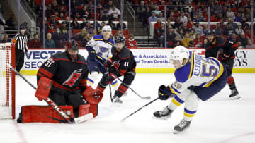 St Louis Blues v Carolina Hurricanes