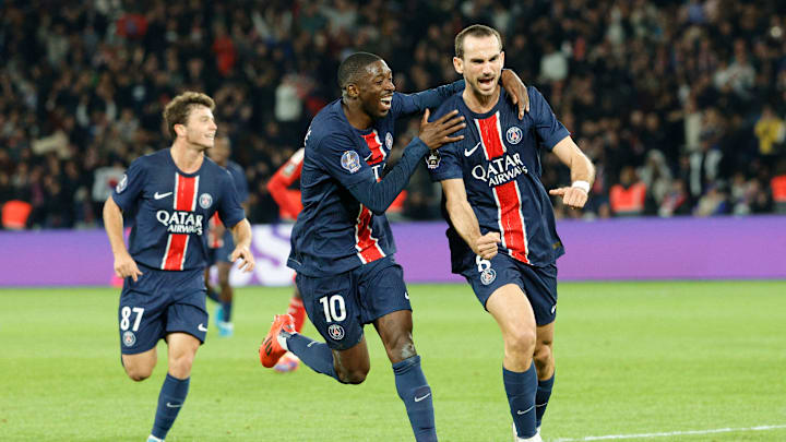 PSG emerged victorious with a 3-1 win at the Parc des Princes, with Ousmane Dembele shining, just ahead of their Champions League league stage opener against Girona.