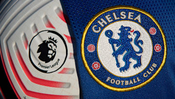 The Official Nike Premier League Match Ball with the Chelsea Badge