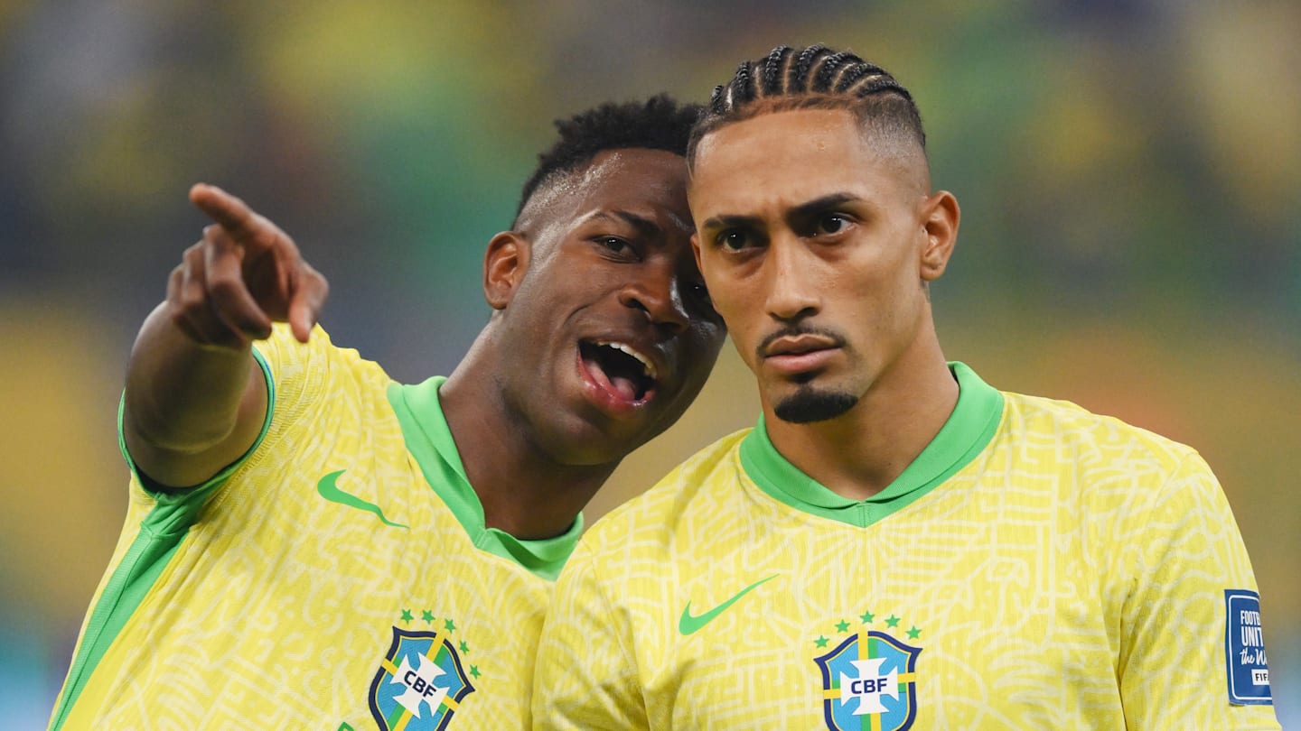 Bei Seleção: Darum gab es Zoff zwischen Vini Jr. und Raphinha