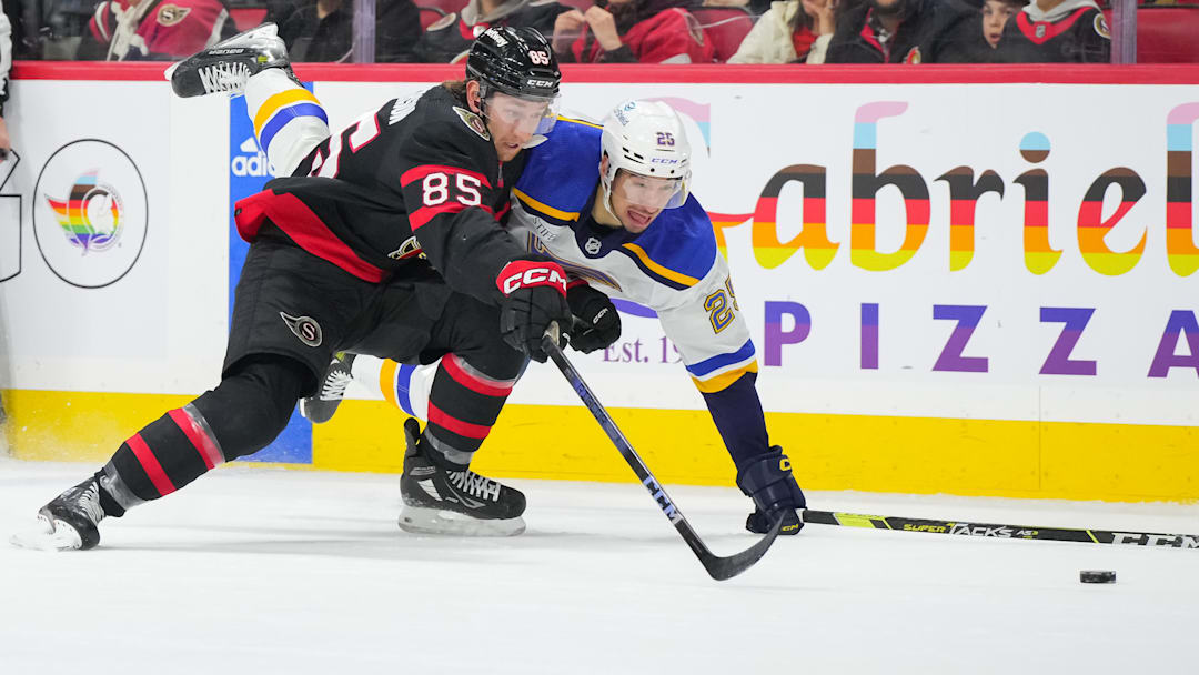 St Louis Blues v Ottawa Senators