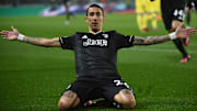 Autor de hat-trick, Di María colocou a Juventus nas oitavas de final da Europa League.