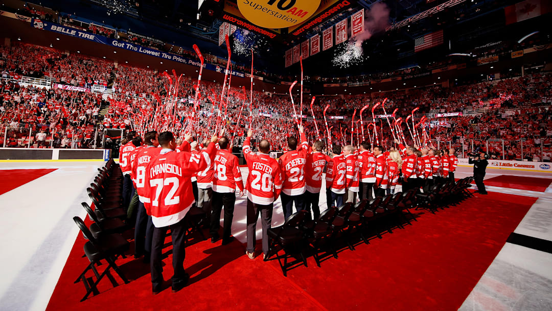 New Jersey Devils v Detroit Red Wings