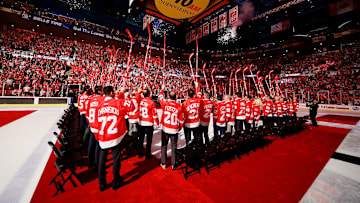 New Jersey Devils v Detroit Red Wings