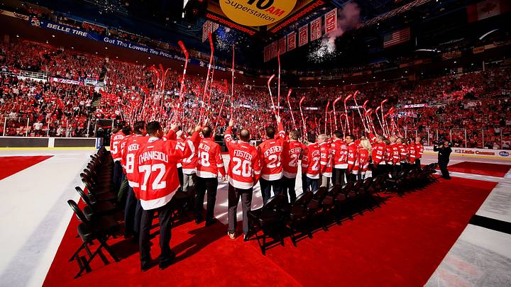 New Jersey Devils v Detroit Red Wings
