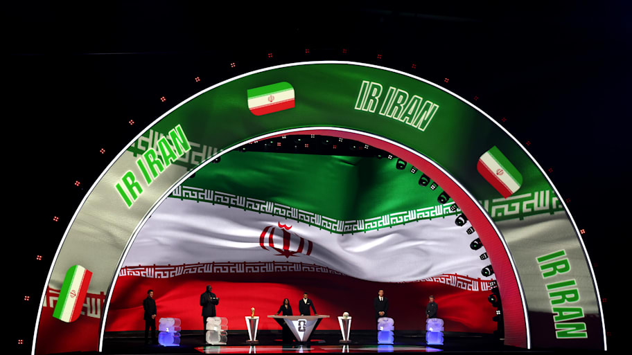Iran’s presentation at the 2026 World Cup draw.