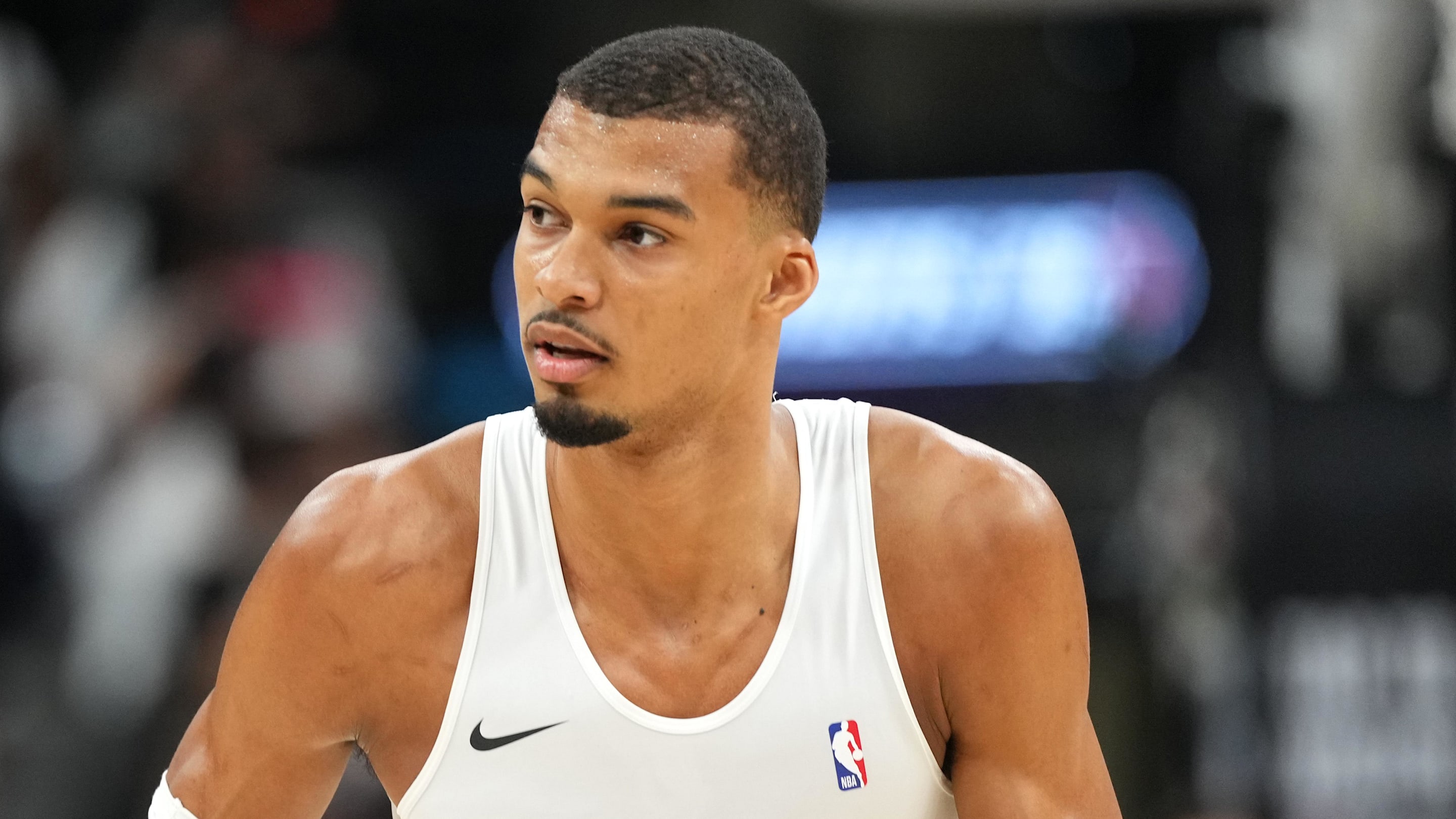 Wembanyama Injured After Hard Fall, Leaves Game 2 of Spurs vs. Trail Blazers