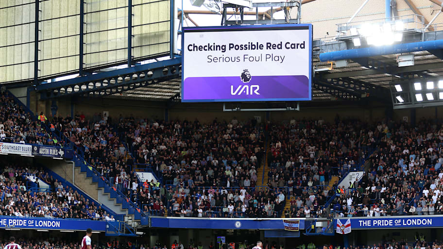 The VAR can intervene to overturn red cards.
