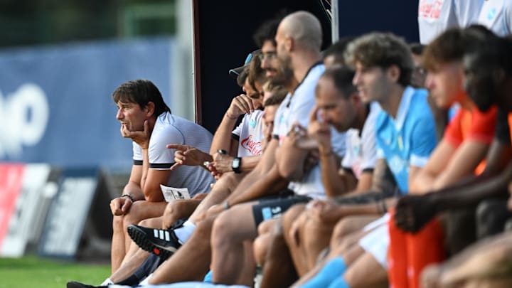 Napoli v Arezzo - Pre-Season Friendly Napoli v Arezzo - Pre-Season Friendly