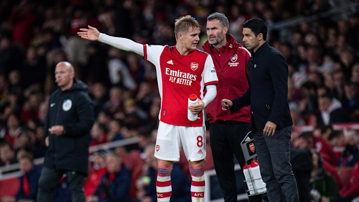 Mikel Arteta, Martin Odegaard